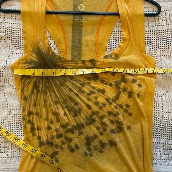 Oramomi tank in mustard size medium - Picture 4 of 5